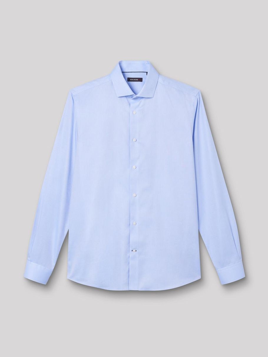 Chemise slim unie