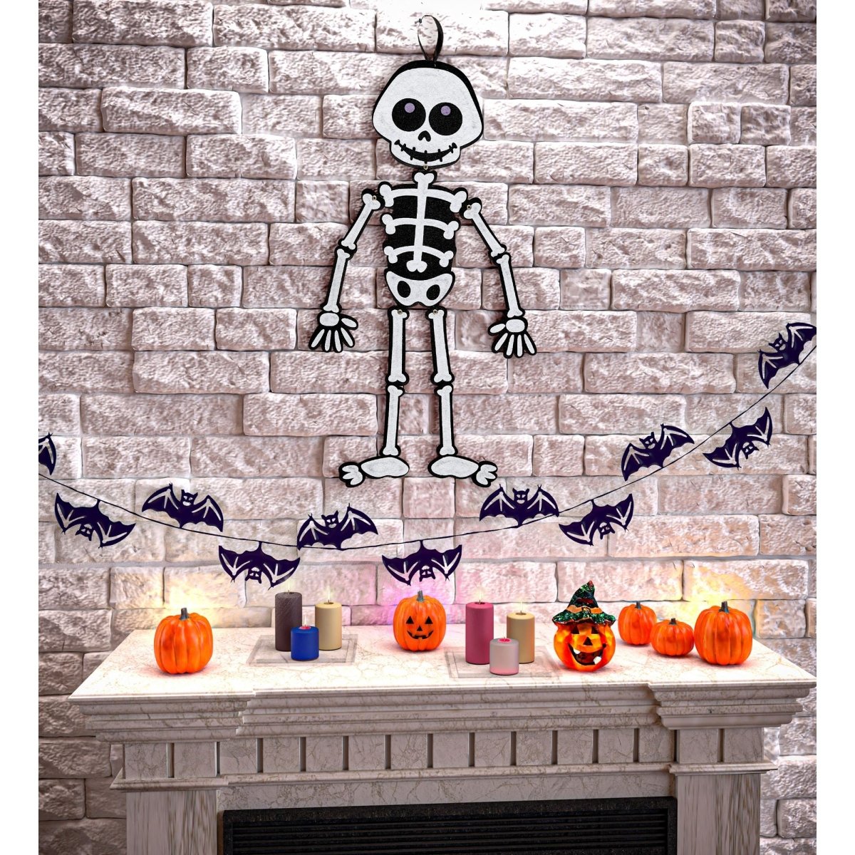 Halloween Skelet 53cm