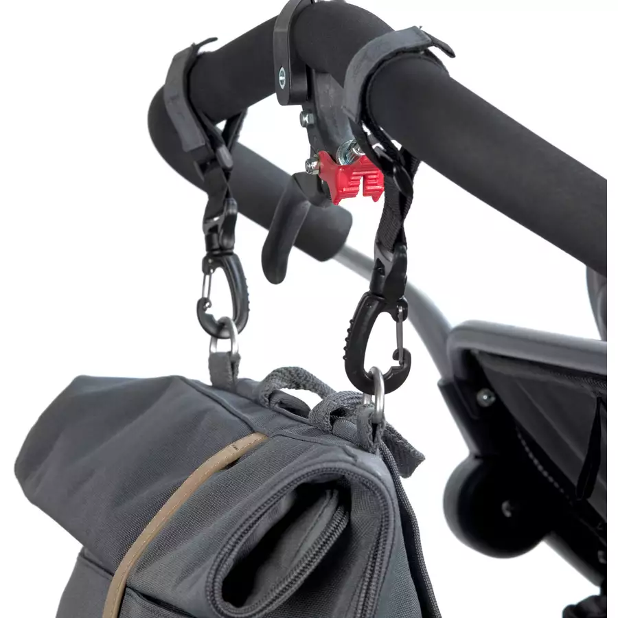 LÄSSIG Wickelrucksack Rolltop Backpack anthrazit