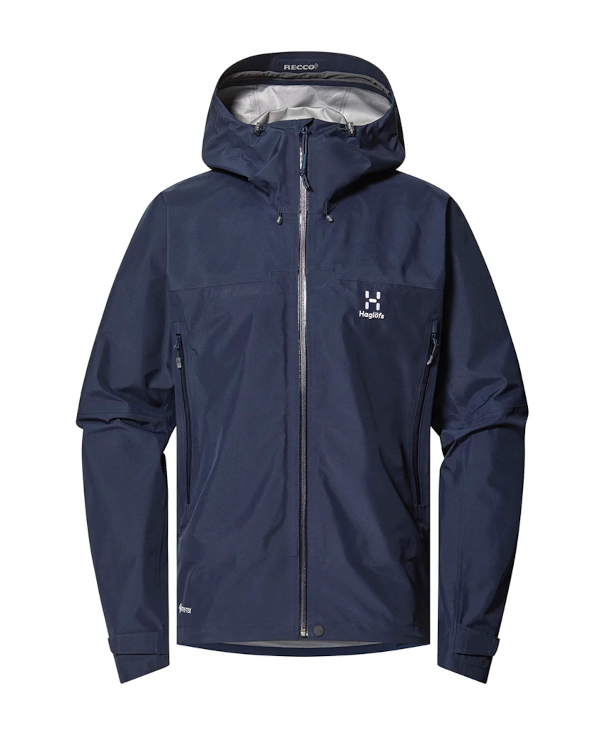 Haglöfs Heren jas blauw