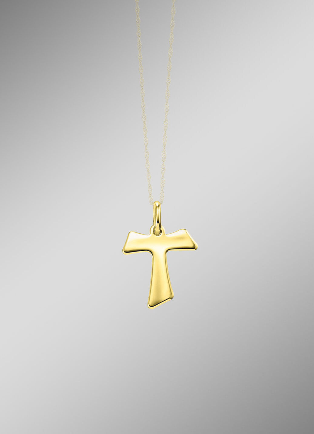 Eleganz in jeder Hinsicht: Der Kreuz-Tau-Anhänger