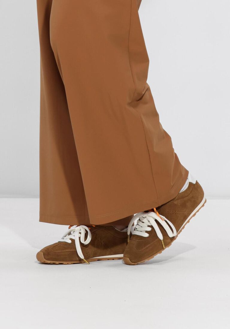 cognac nubikk lage sneakers billy lou