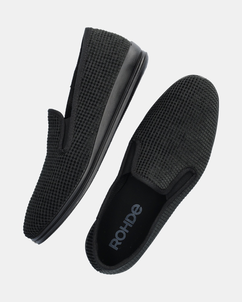 Rohde Pantoffels  - zwart