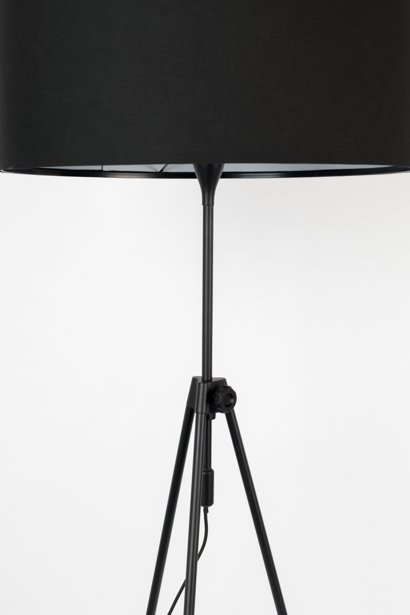 Vloerlamp Lesley zwart