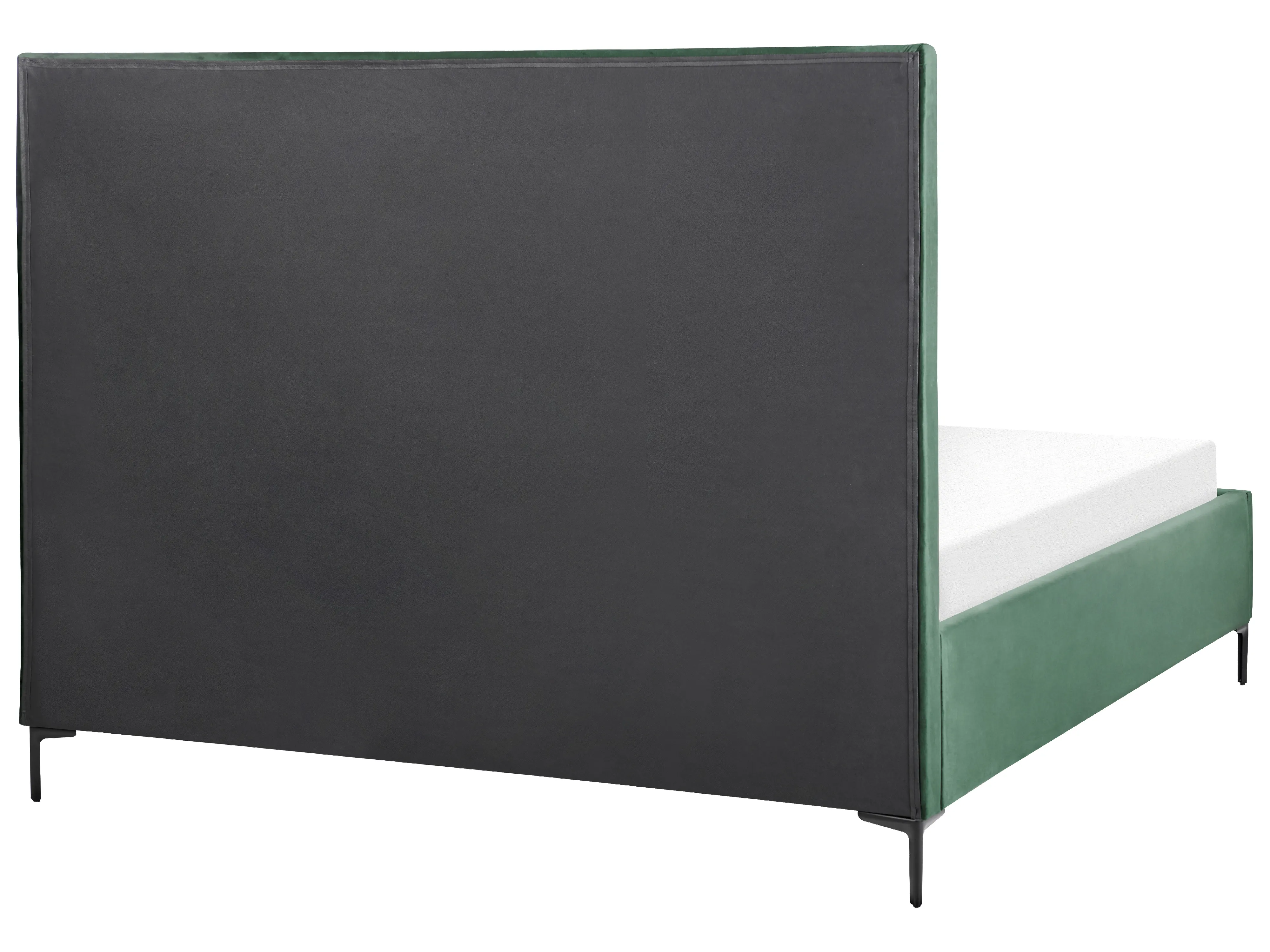 Slaapkamerset Fluweel SEZANNE 180 x 200 cm Donkergroen