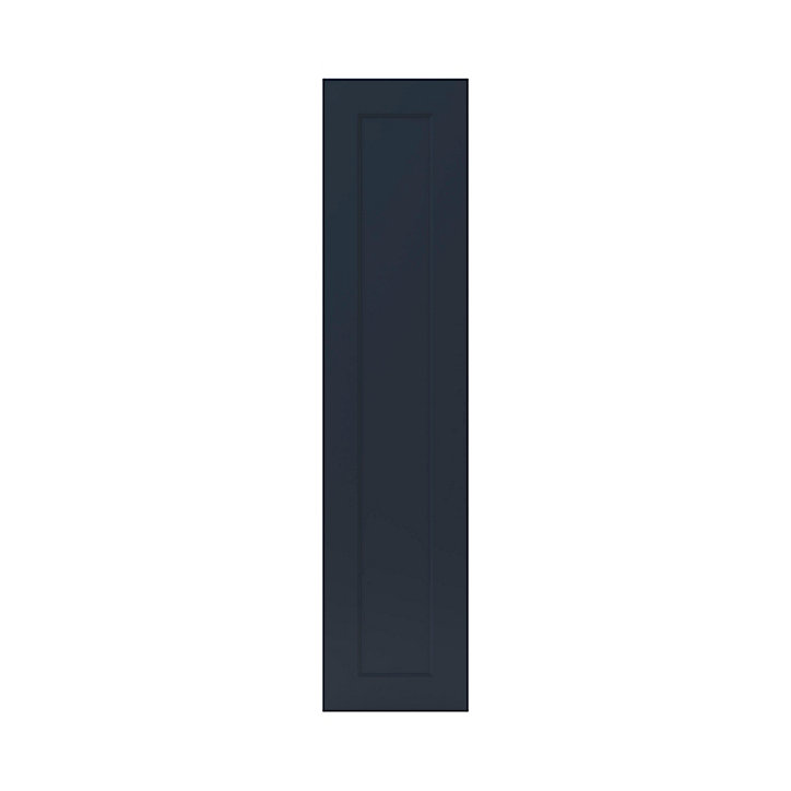Porte de colonne de cuisine Artemisia bleu mat L. 30 cm x H. 130 cm GoodHome