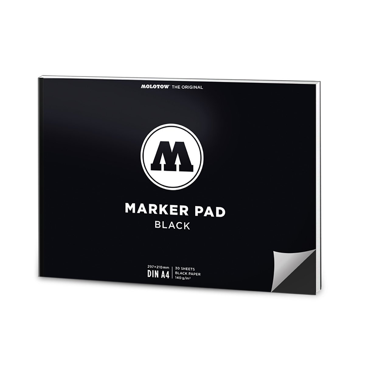 Molotow Black Pad, 140 g/m², schwarz