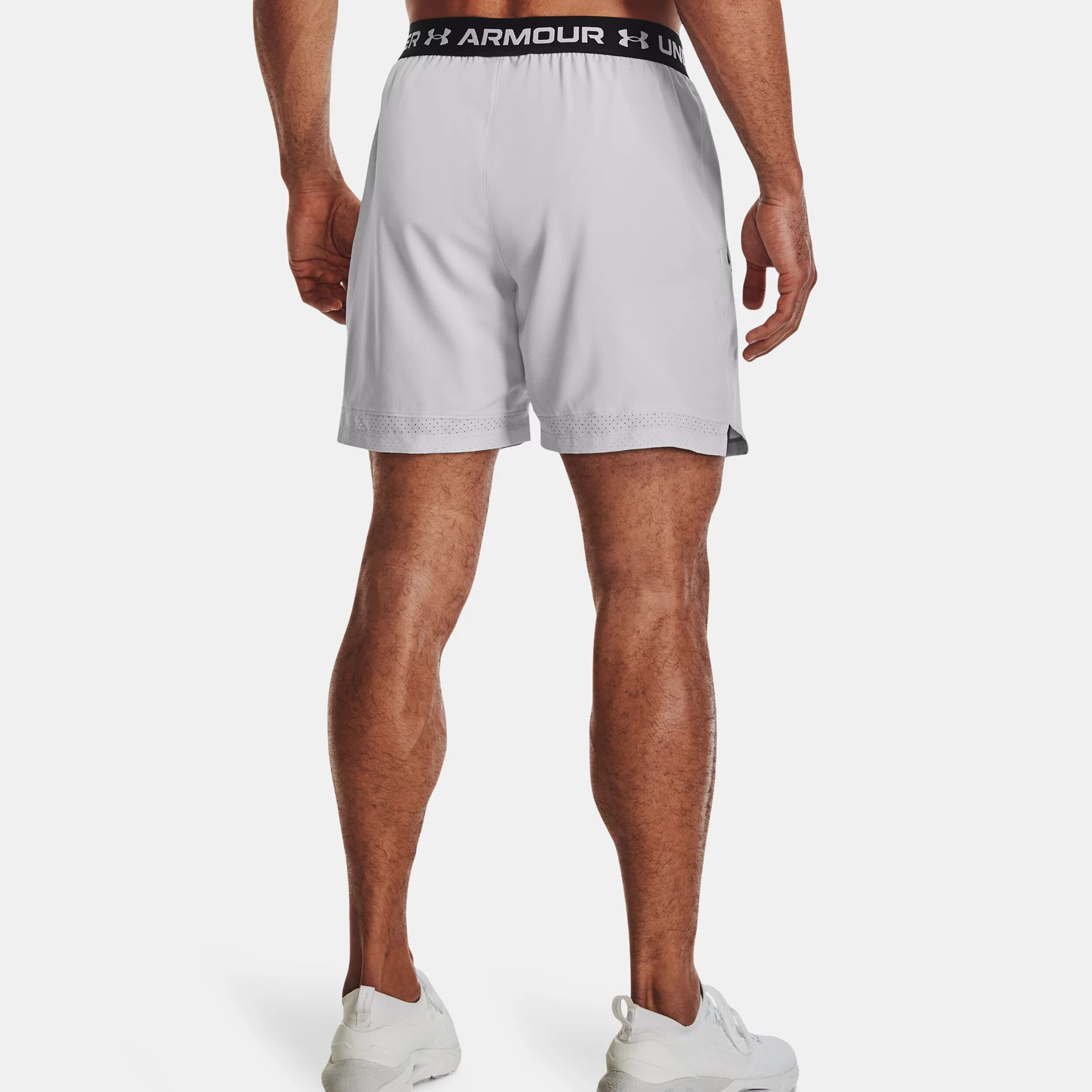 Under Armour Vanish Woven 6in Shorts Hommes - Gris Clair