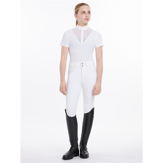 Wedstrijdshirt LeMieux Eva Kids Wit