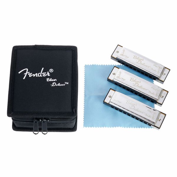 Fender Blues Deluxe 3 Pack with case
