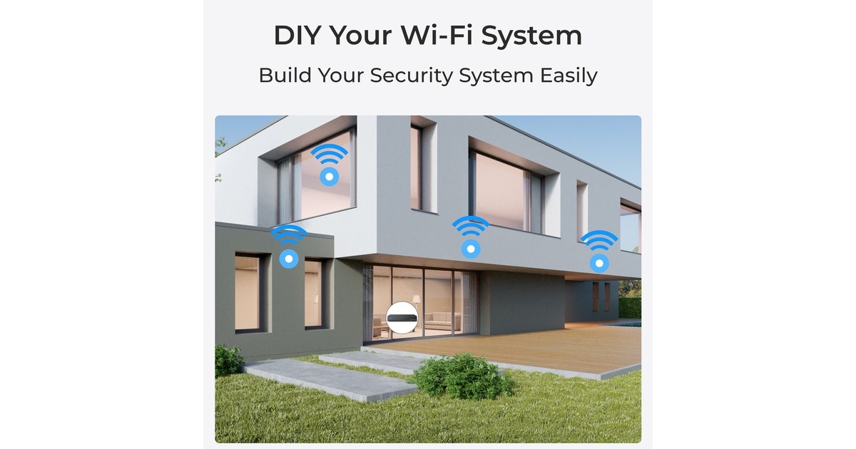 ReolinkW320-W 5 MP Dual-band WiFi beveiligingscamera  (Wit)