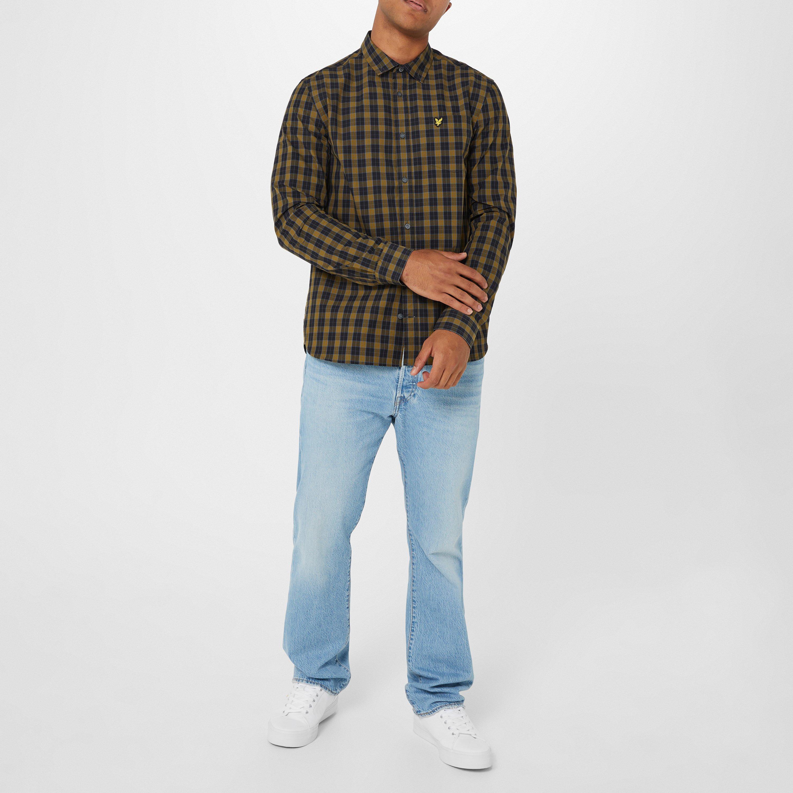 Lyle and Scott Poplin Check Shirt
