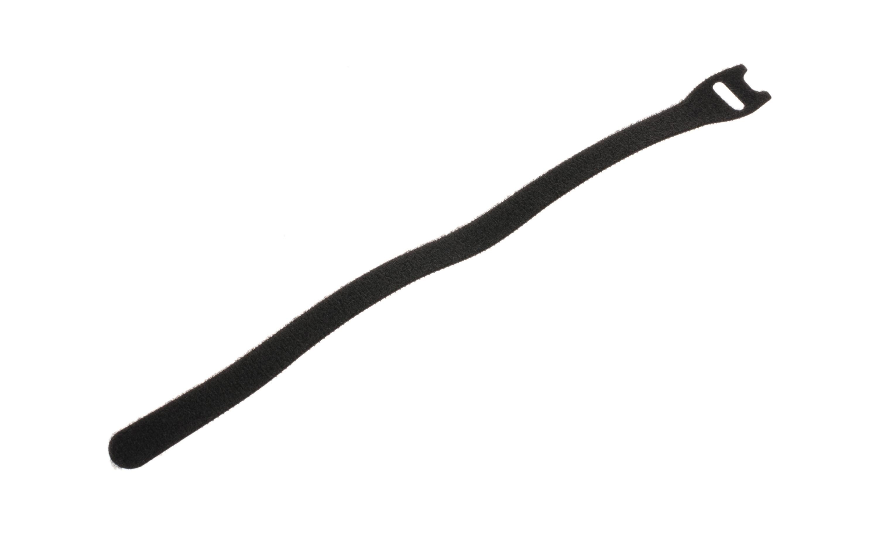 Klettkabelbinder ETK-1-3 13 x 250 mm Schwarz, 10 StückKabelmanagement mit Klettverschlusssystem