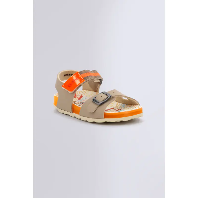 SOSTREET BEIGE ORANGE SURF SANDALES Synthétique Garçon