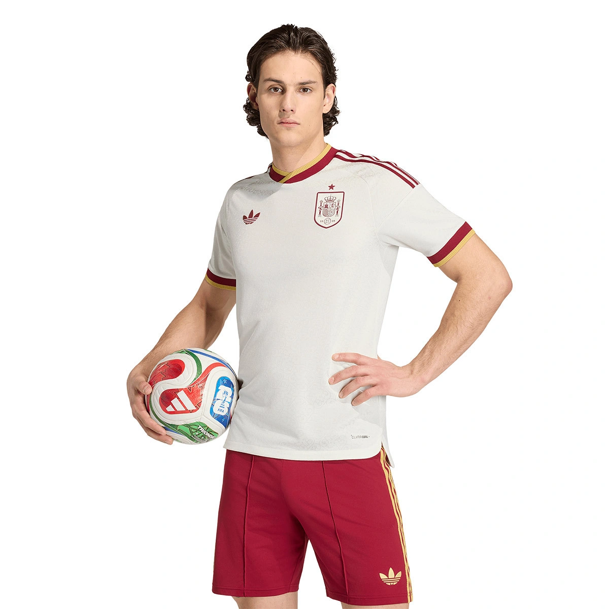 Camisola adidas Authentic Espanha Segundo equipamento Mundial 2026