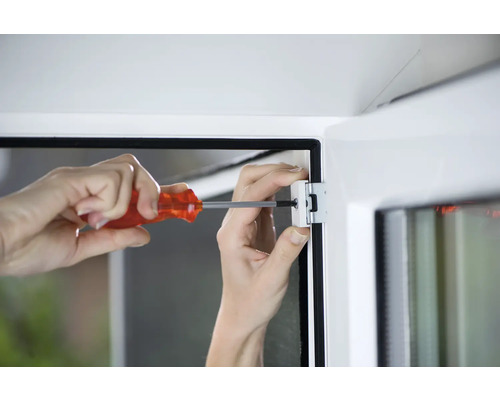Adapterset voor klemmontage tesa Insect Stop Comfort Alu wit 3-pack