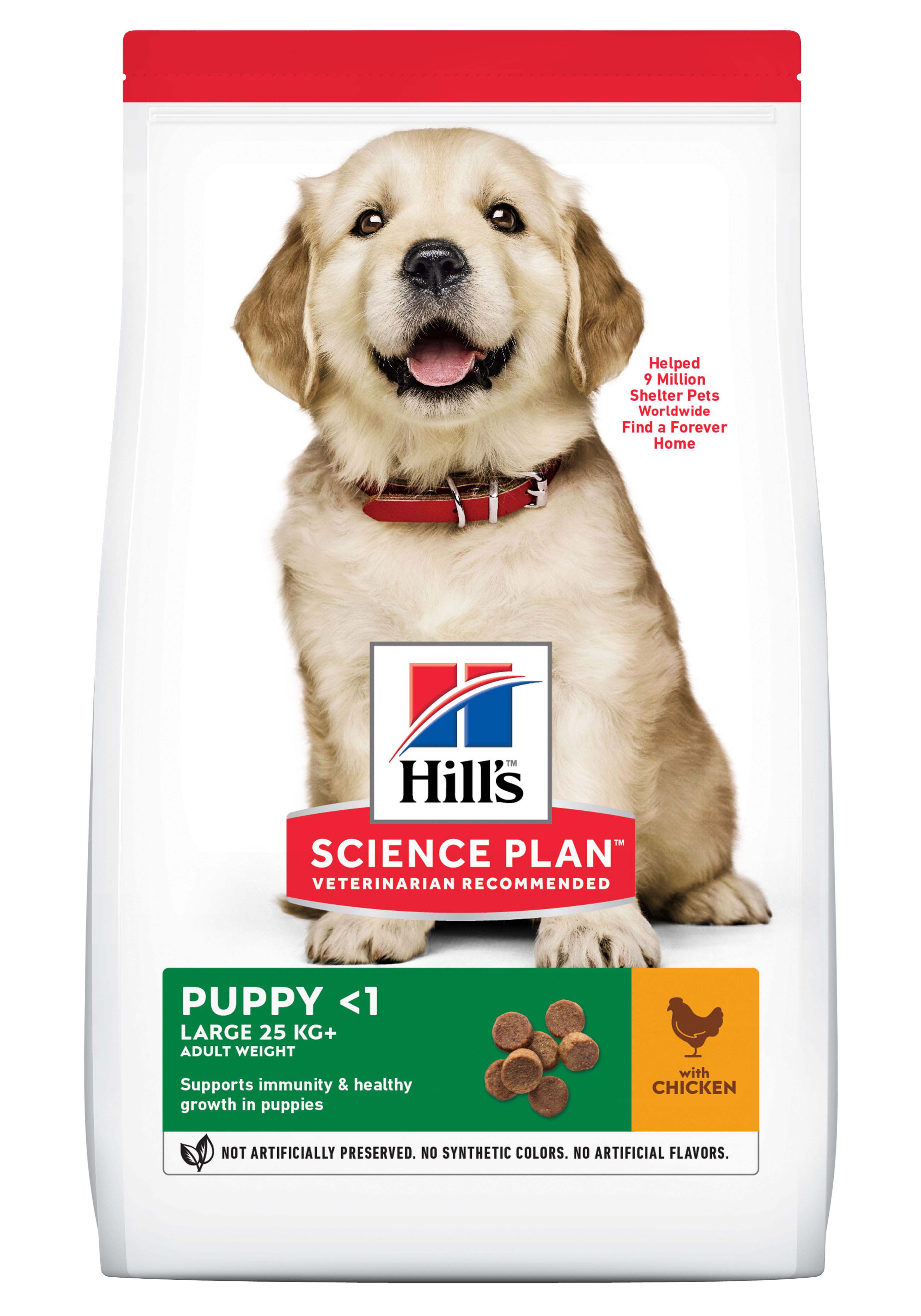 Hill's Science Plan Puppy Large - Hondenvoer - 12 Kilogram - kip