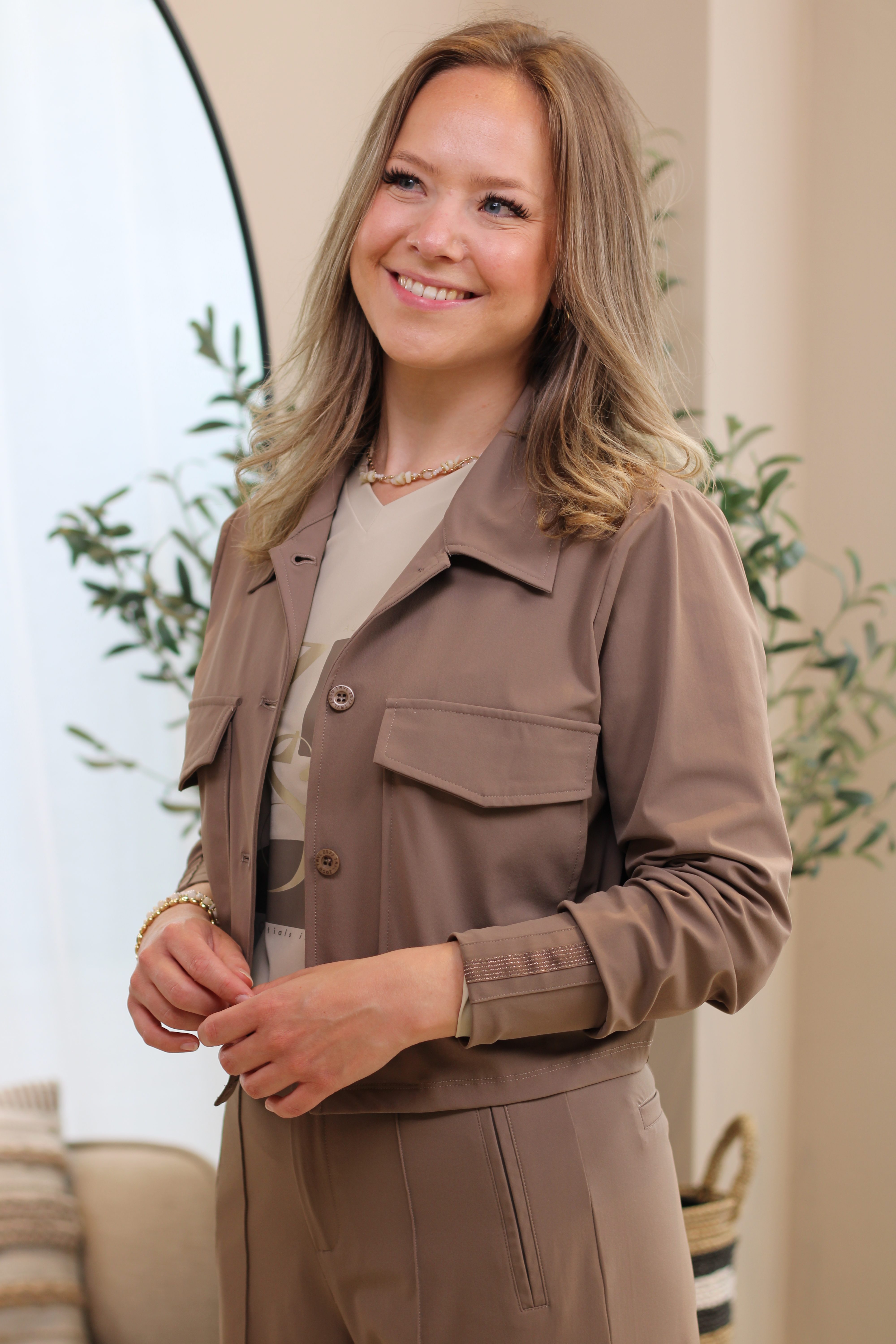 Zoso - Ria Sporty Travel Jacket - Mocha