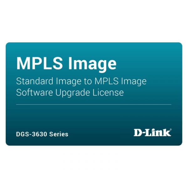 D-Link DGS-3630-28SC Standard To Mpls Lic