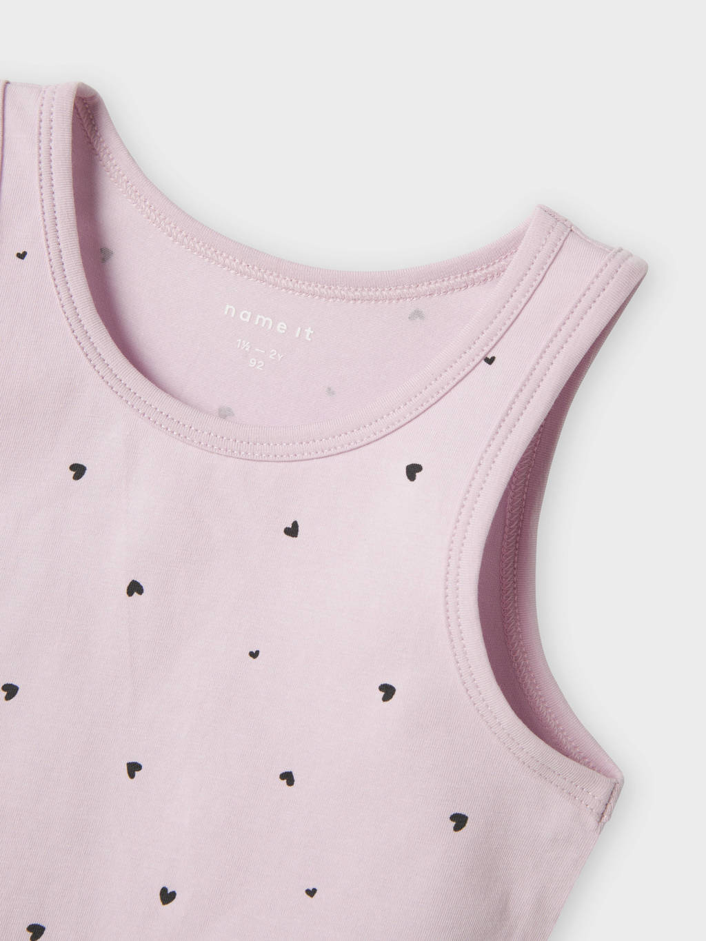 hemd - set van 2 roze