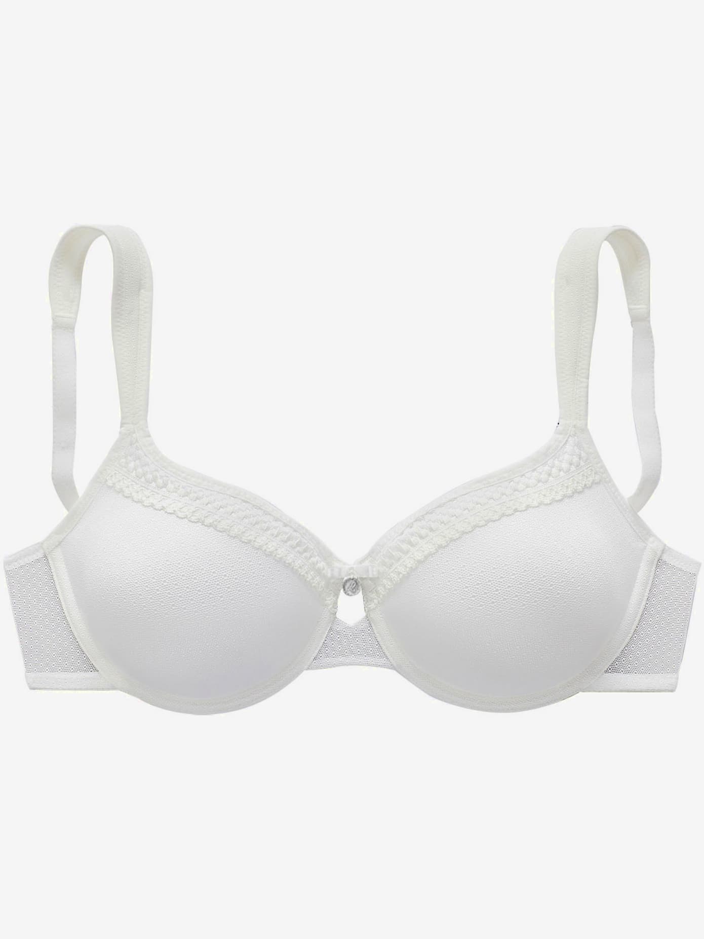 Soutien-gorge spécial t-shirt soutien-gorge sépcial t-shirt féminin avec bonnets sans coutures et bordure en dentelle discrète