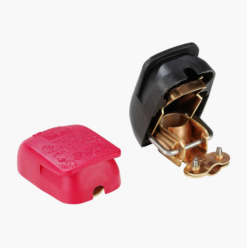 Batterikabelsko med hurtigkobling, 2 stk.
