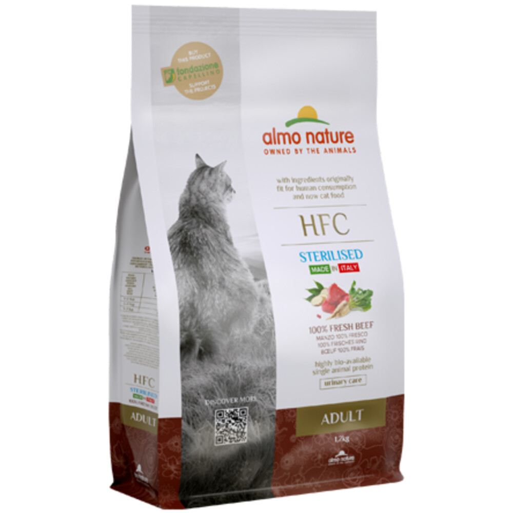 Almo Nature HFC Adult Sterilised Kattenvoer Rund1,2 kg