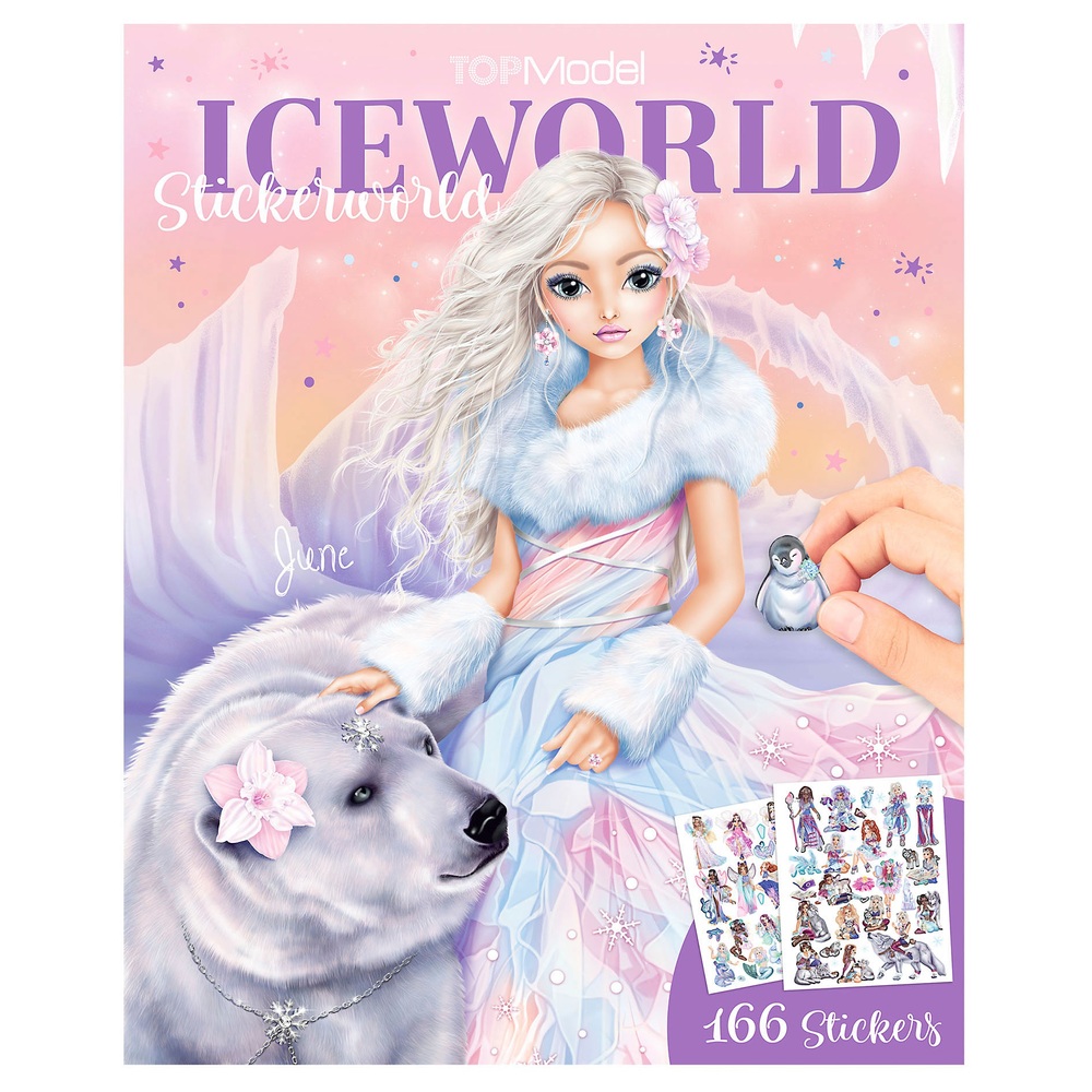 TOPModel Iceworld Stickerbuch