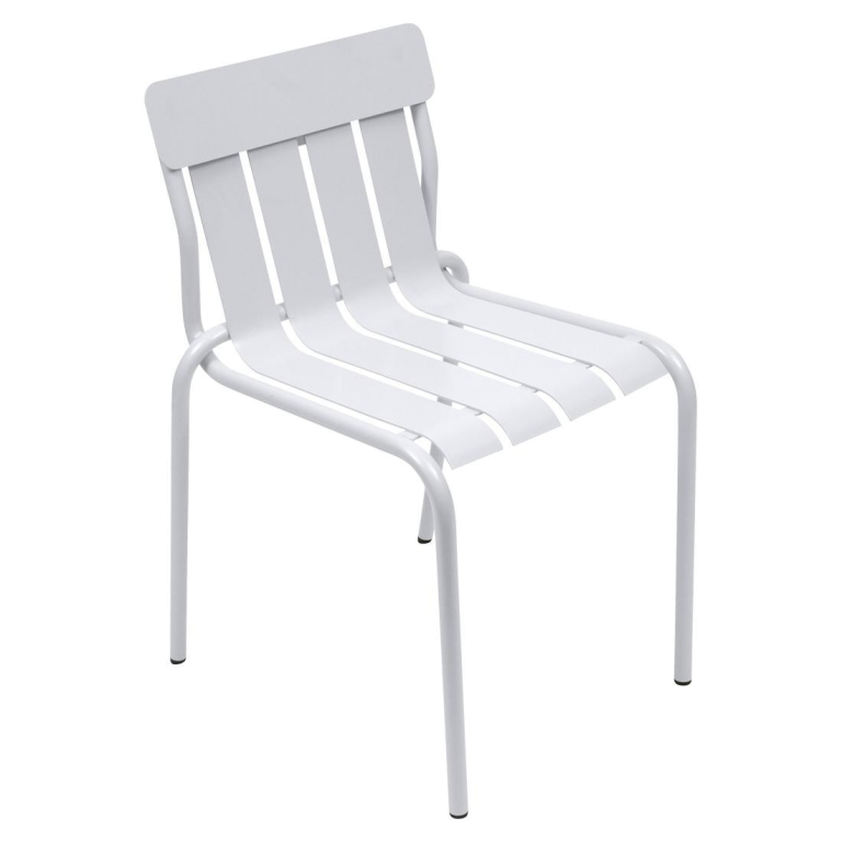Fermob Stripe tuinstoel Cotton White