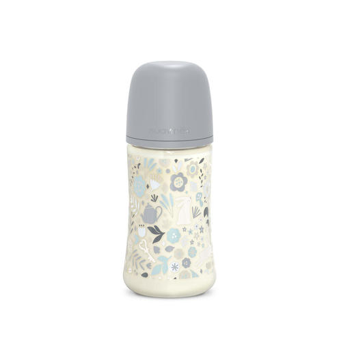 Biberon 270ml tétine SXPro M Wonderland Bleu - SUAVINEX