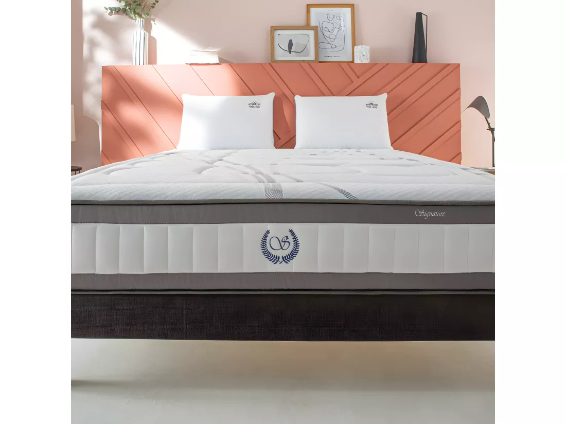Matelas Signature Ressorts ensachés Accueil mémoire de forme - 30cm - 140 x 190 cm