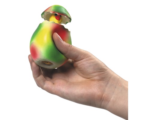 Latex Pop-Up Ei 8 cm, willekeurige kleurselectie