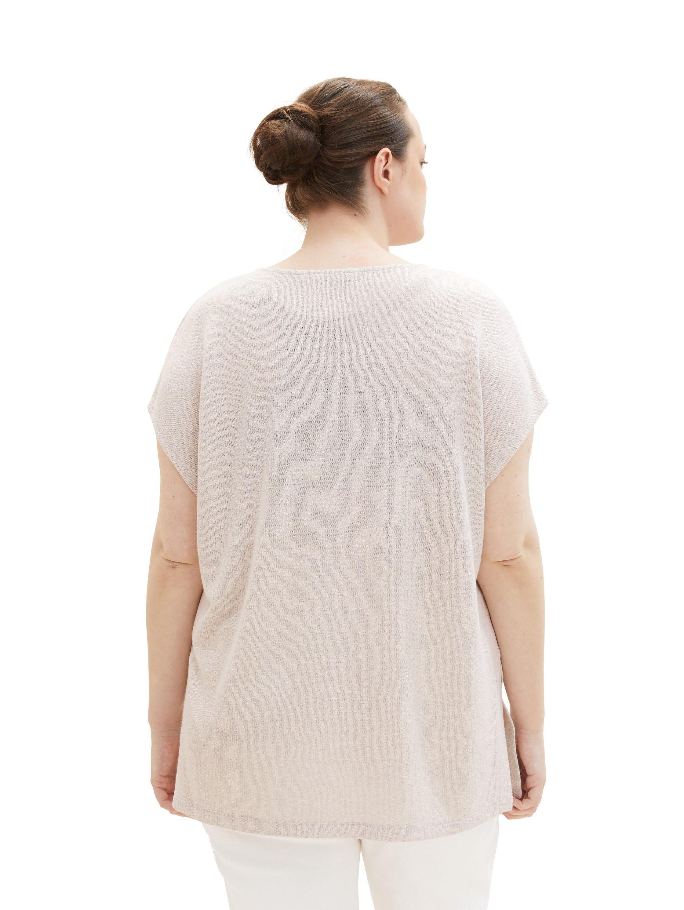 Shirt mit überschnittenen Schultern