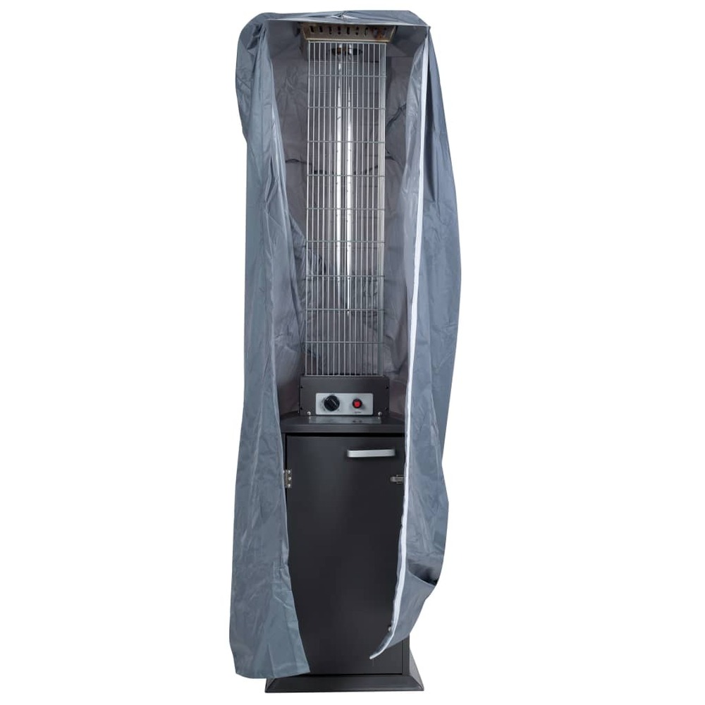 Housse pour chauffage à flamme gris