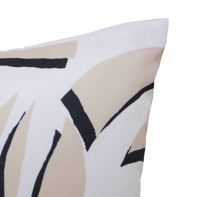 Housse de coussin d'extérieur carré TILEO Beige