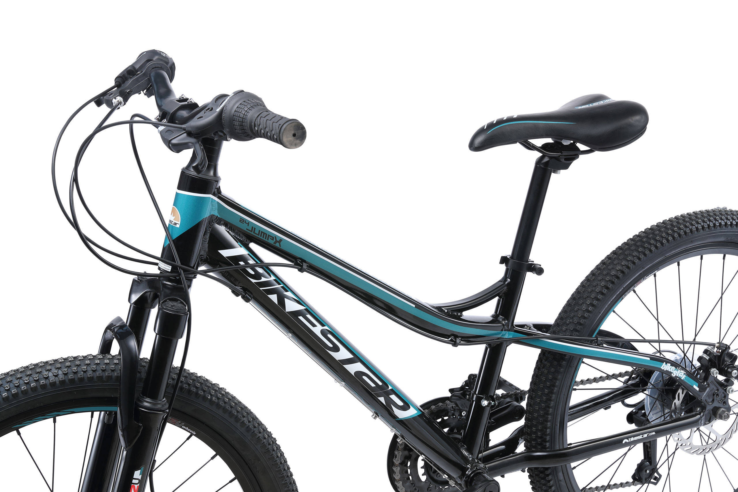 BikeStar MTB kinderfiets 24 inch zwart