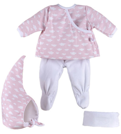 Asi Puppenkleidung - 46 cm - Leonora - leuchtetød