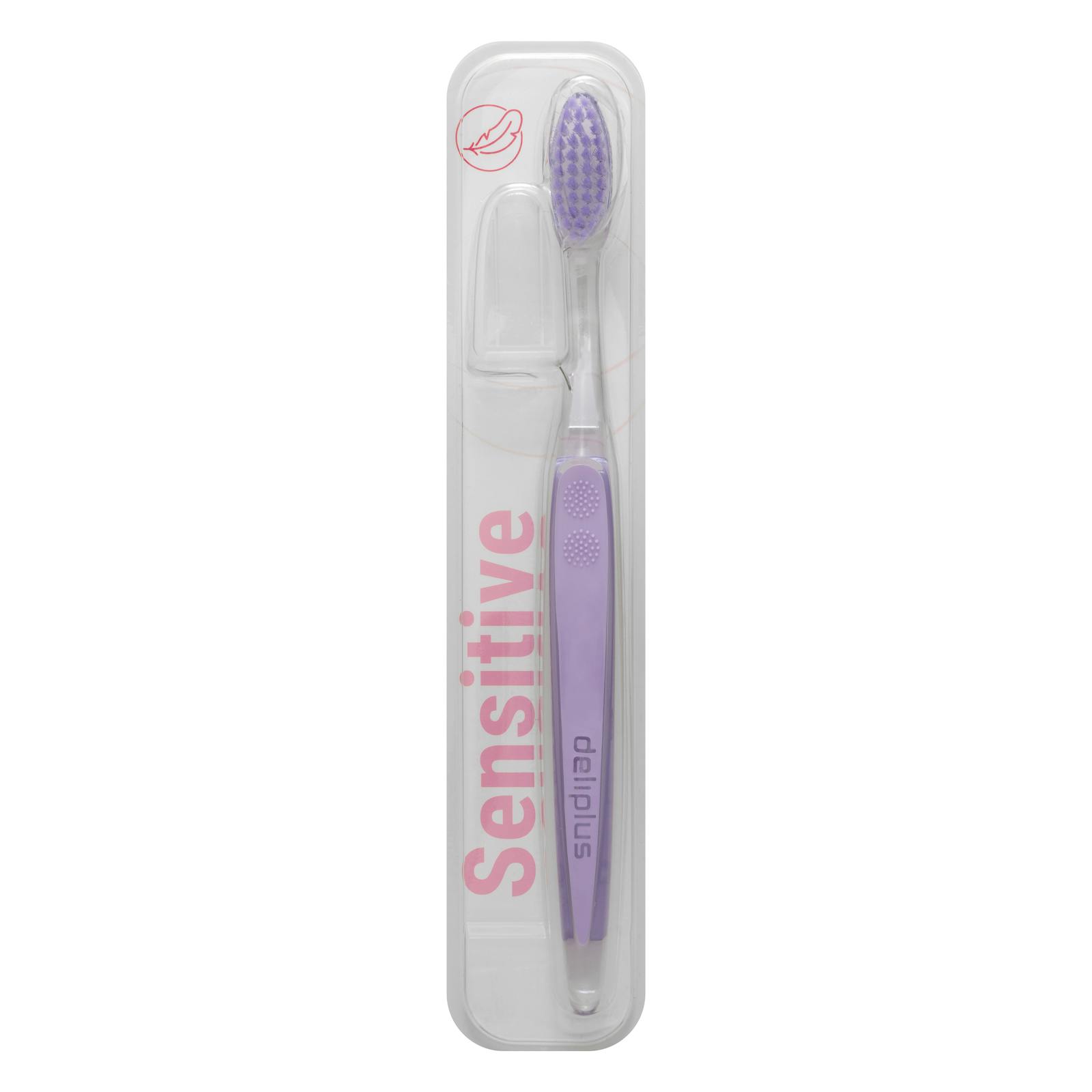 Brosse à dents Deliplus Sensitive pour gencives et dents sensibles