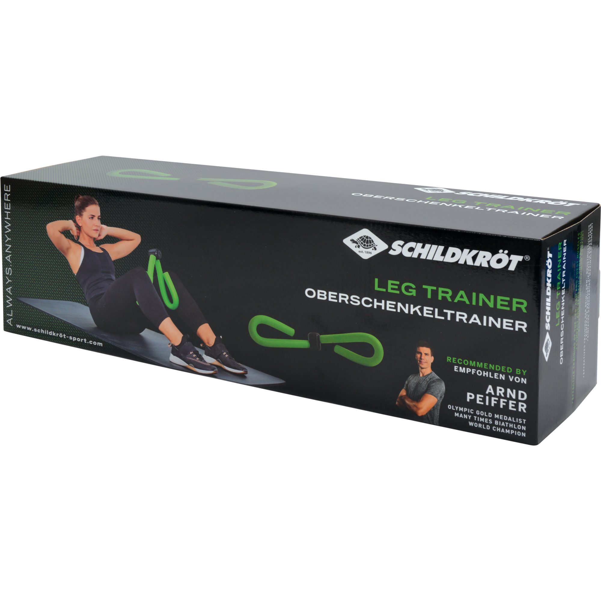 Schildkröt Fitness Oberschenkeltrainer grün