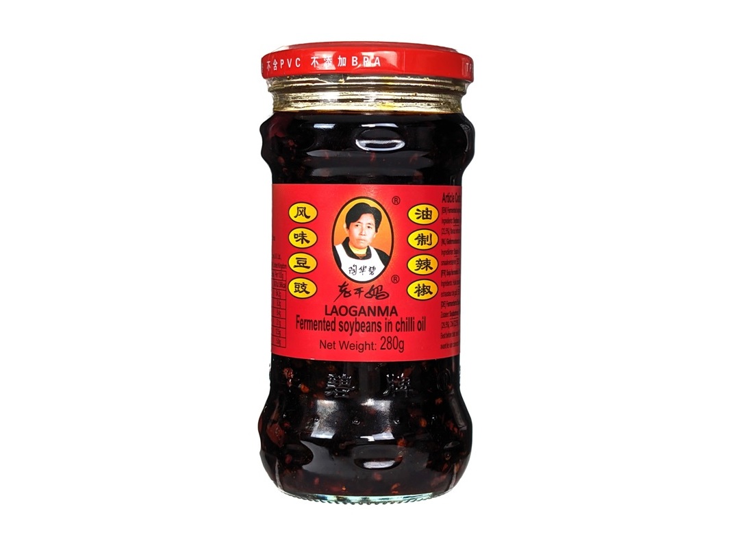 SOJA FERMENTADA LAOGANMA EM ÓLEO DE CHILLI 280G