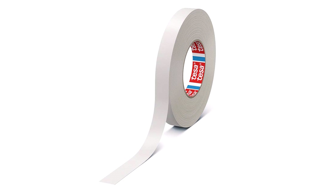 TESA Premium Lærredstape, hvid, 19mm x 25mtr
