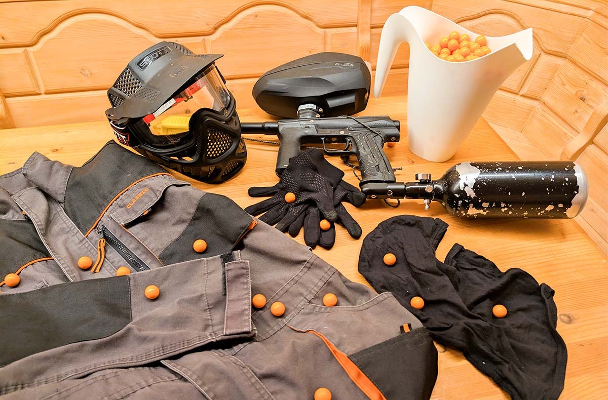 Paintball Burggen für 6