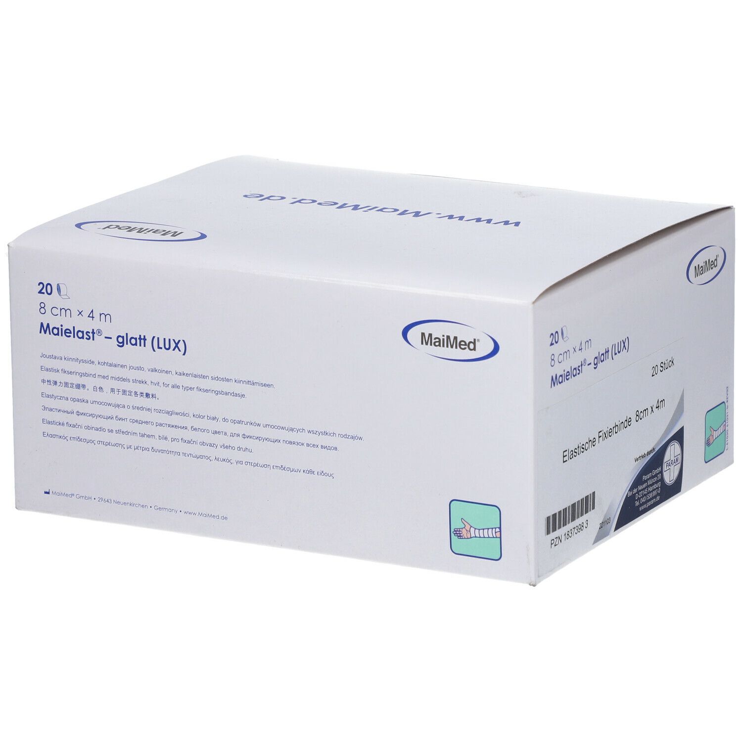 MaiMed® 8 cm x 4 m glatt
