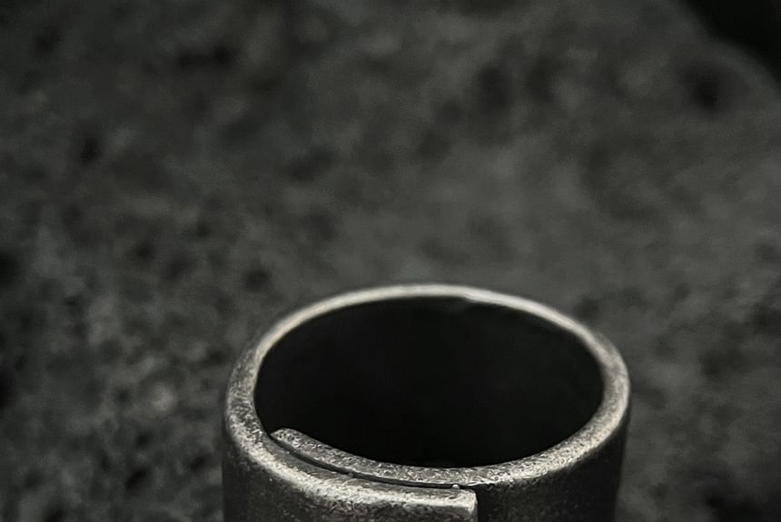 Black Degree - Ring van roestvrij staal