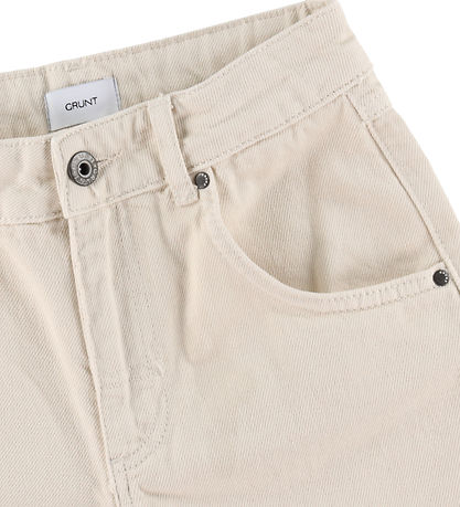 Grønt Shorts - Enzo - Raw White