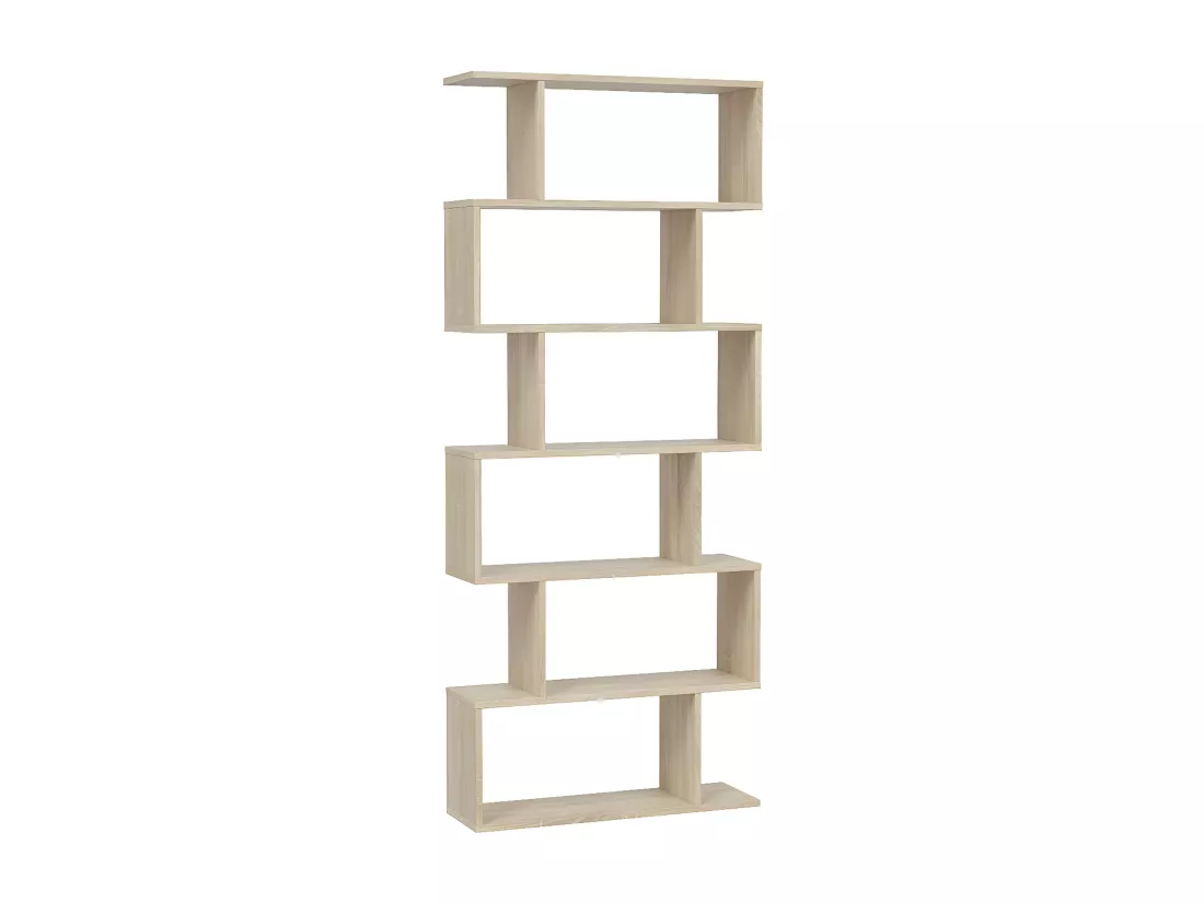 Bibliothèque avec 6 niveaux H192 cm - Athena