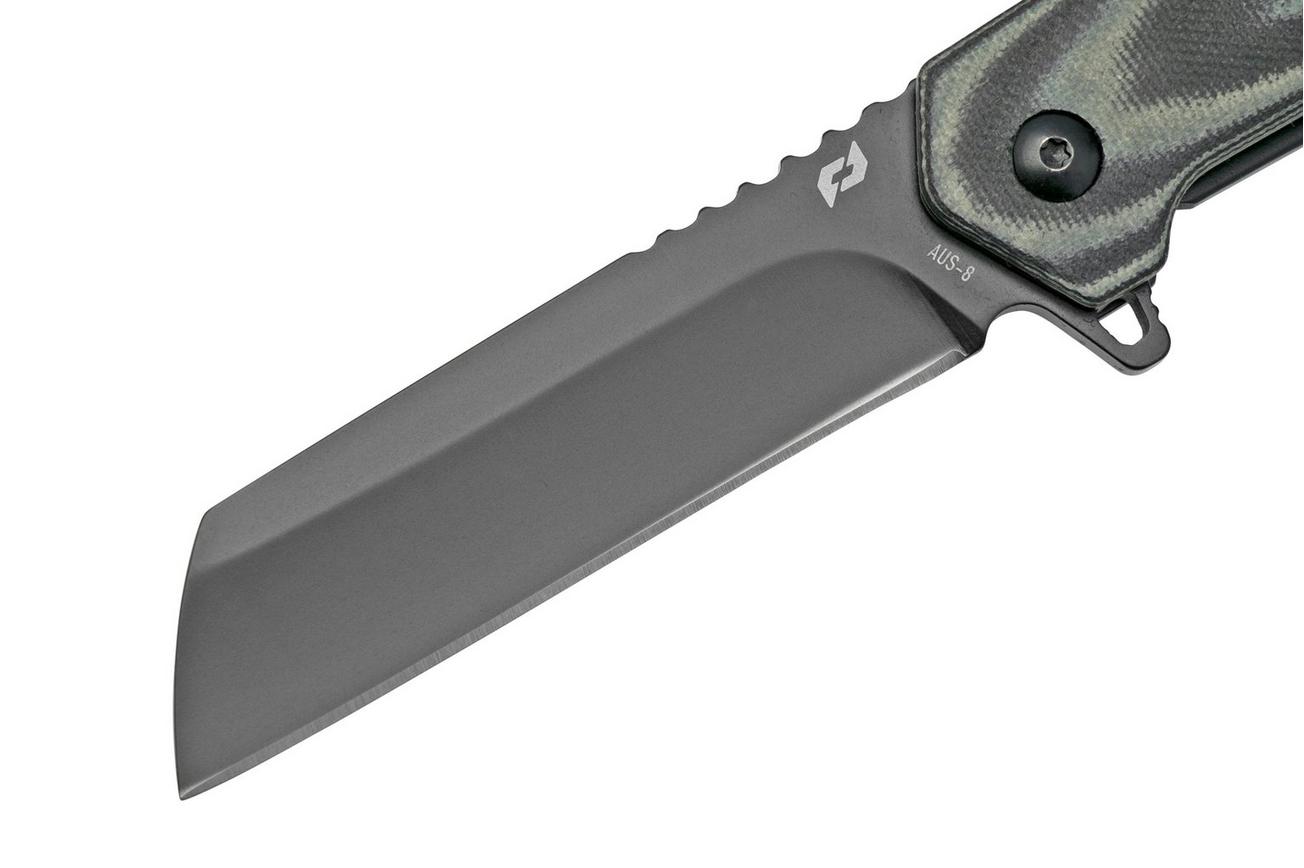 Schrade Lateral 1159293 zwart wit G10, zakmes