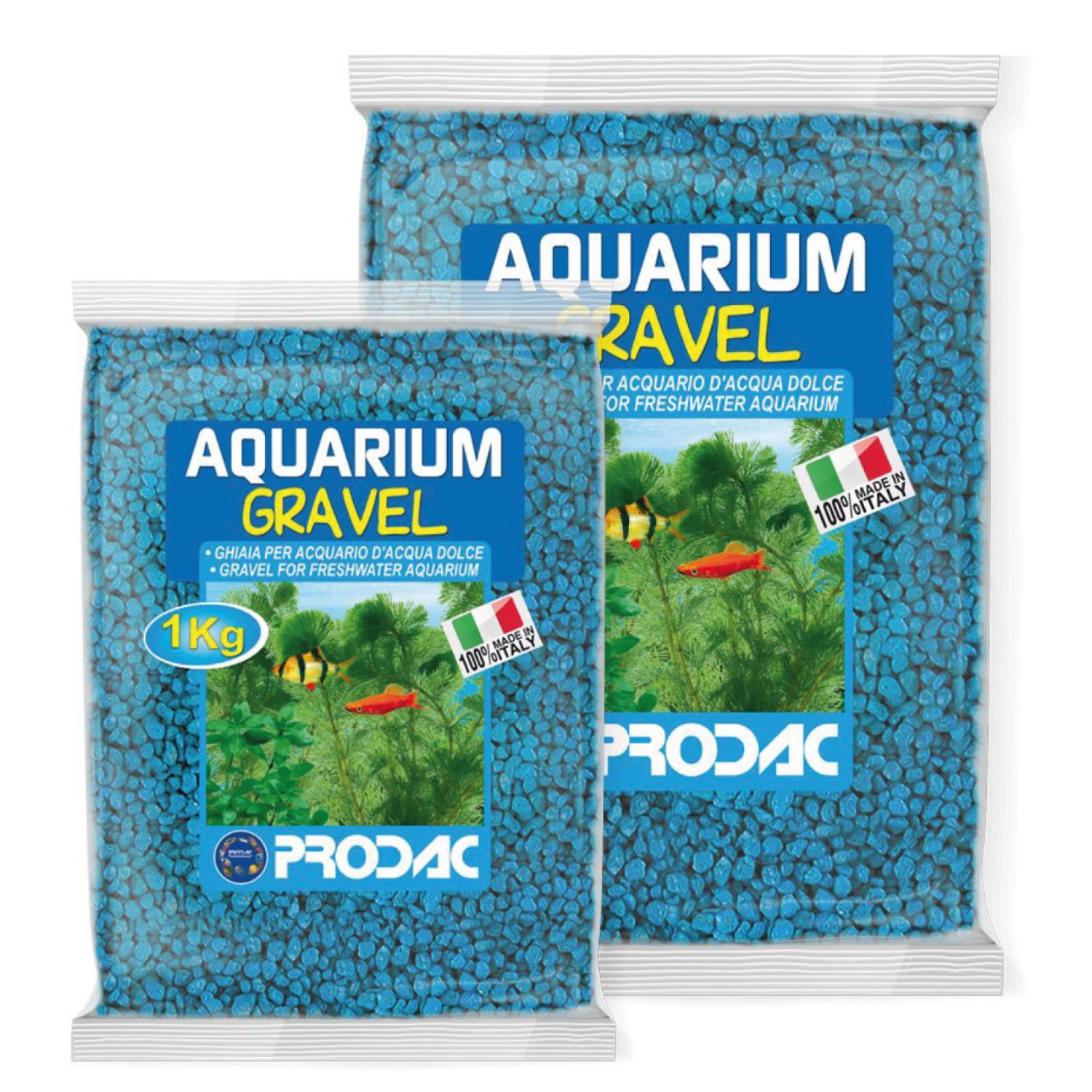 PRODAC AREIA DE QUARTZO TURQUESA 1 kg
