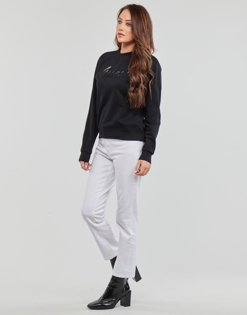 Guess - CN GUESS SHINY SWEATSHIRT - Noir