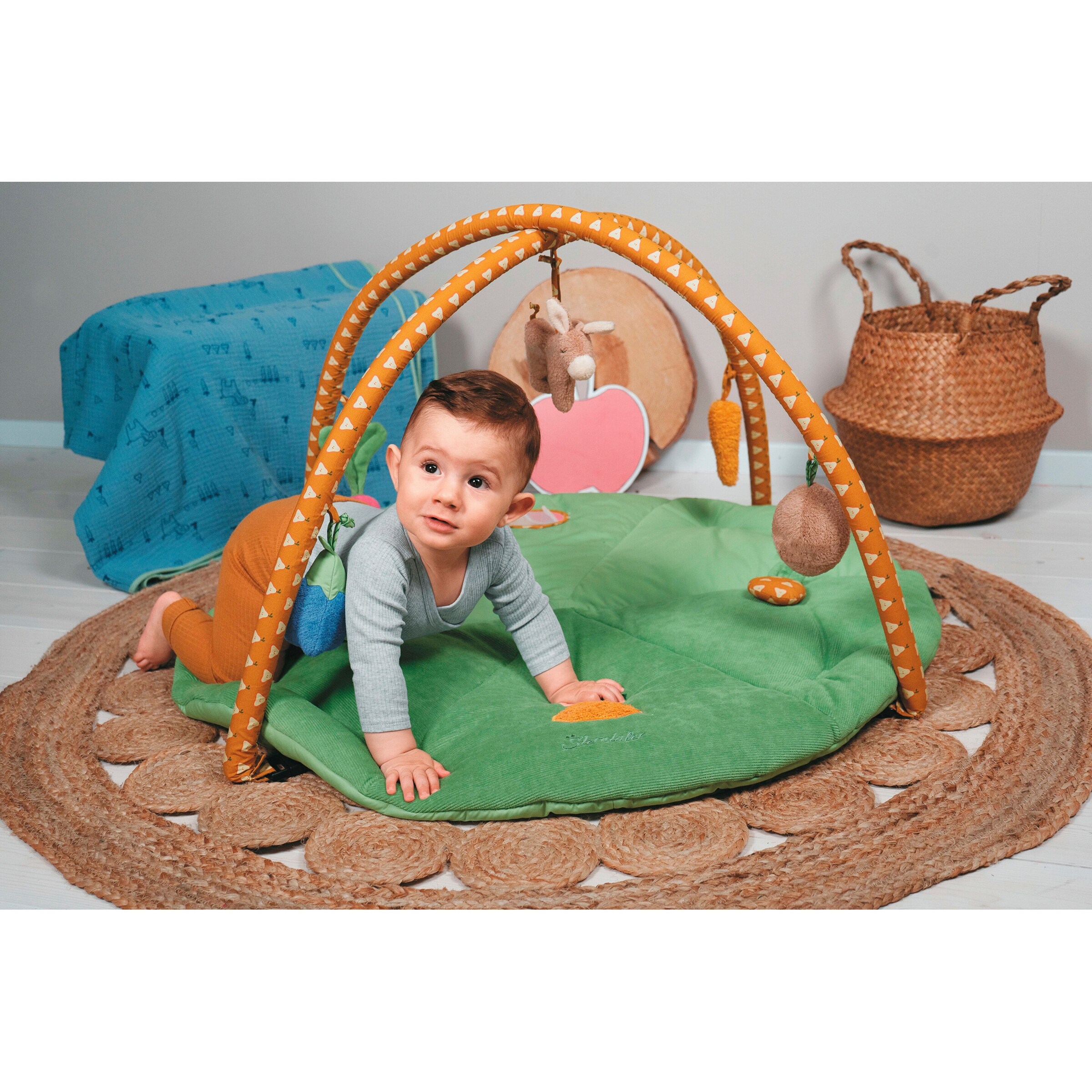 Sterntaler Spielbogen mit Decke rund Esel Emmilius
